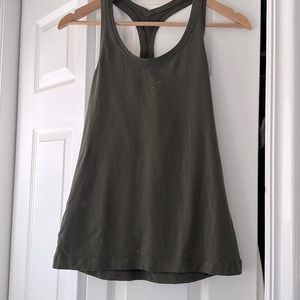 Lululemon Dark Forest Green Tank size 8